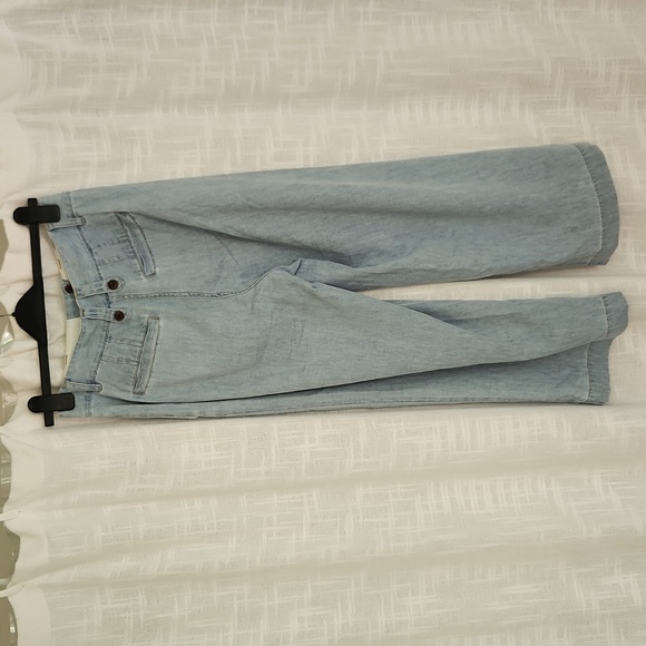 Poetry Indigo Cropped Trousers, Pale Denim - Picture 6 of 7